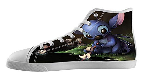 Men's Anime Style White High Top Canvas Shoes Men's Anime Style White High Top Canvas Shoes von KJLJ-MENS