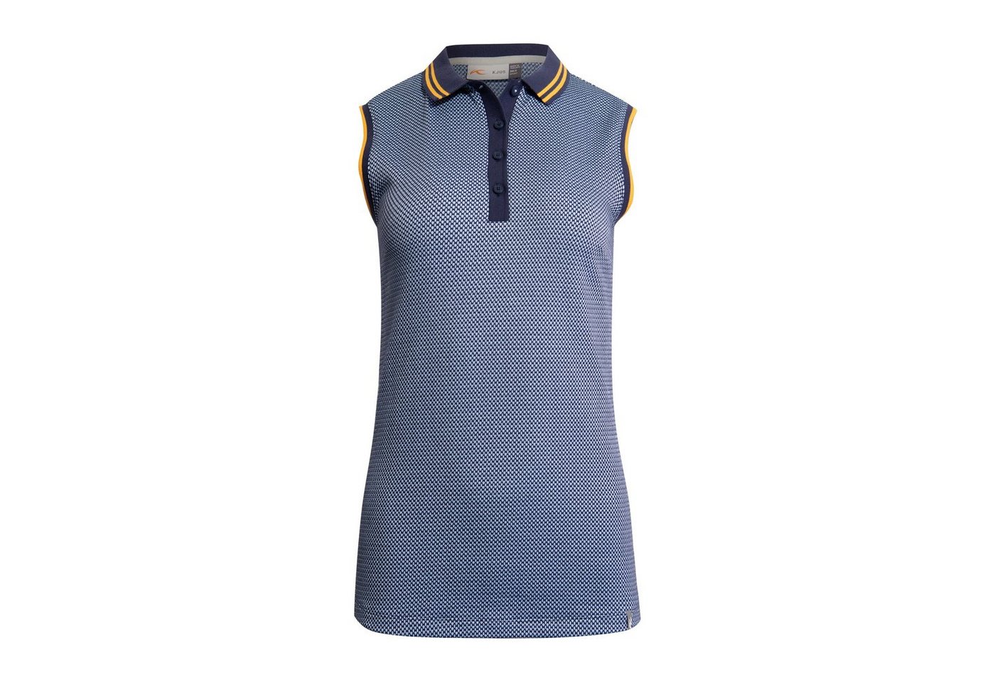 KJUS Poloshirt Kjus Women Ella Polo Sleeveless Atlanta Blue von KJUS