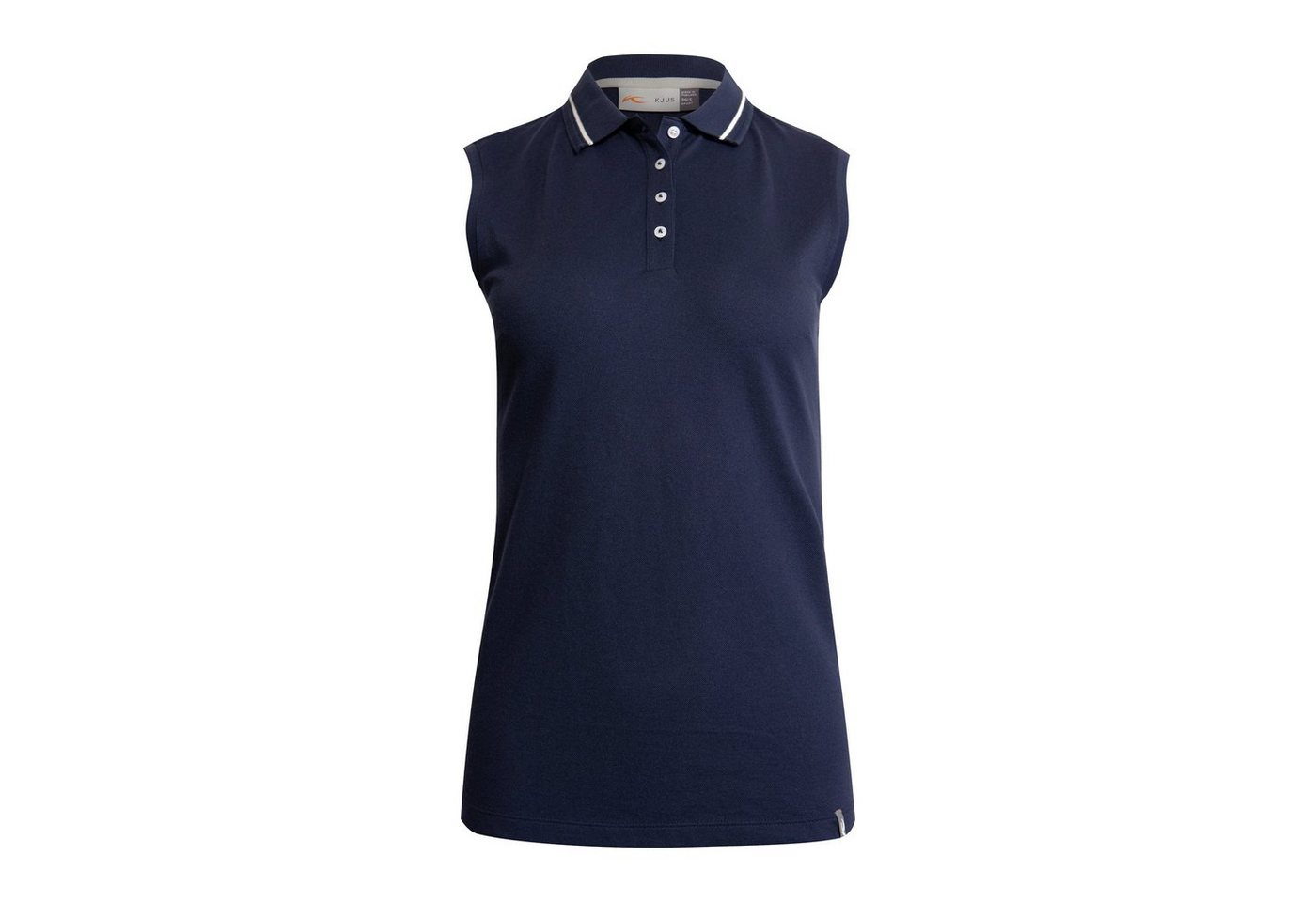 KJUS Poloshirt Kjus Women Sanna Polo Sleeveless Atlanta Blue von KJUS