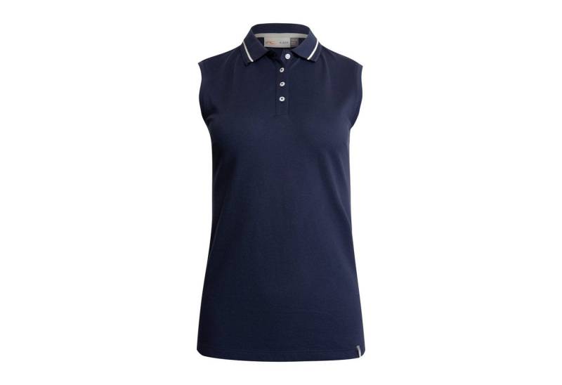 KJUS Poloshirt Kjus Women Sanna Polo Sleeveless Atlanta Blue von KJUS