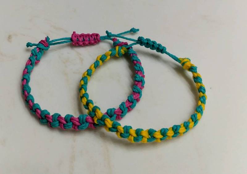 Hanf Kordel Armband Hanf Kordel Armband von KKCreationsDesign