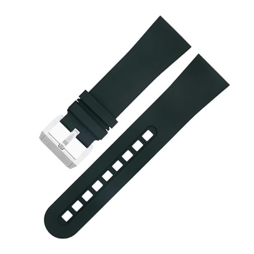 KKFAUS 23 mm Fluorous FKM Gummi-Uhrenarmbänder für Blancpain-Armband Fifty Fathoms 5000 5015 Ersatzarmband, 23 mm, Achat von KKFAUS
