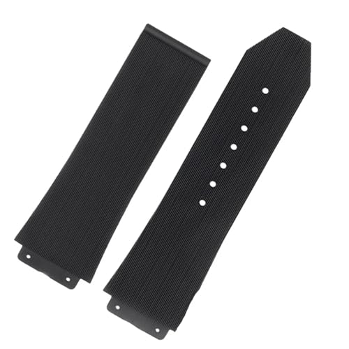 KKFAUS FKM Fluorosilicone Uhrenarmbänder Für HUBLOT BIG BANG Silikon 25 * 17mm 26 * 19mm Wasserdicht Herren Uhrenarmband Kette Uhr Gummi Armband Wristband, 25-17mm, Achat von KKFAUS