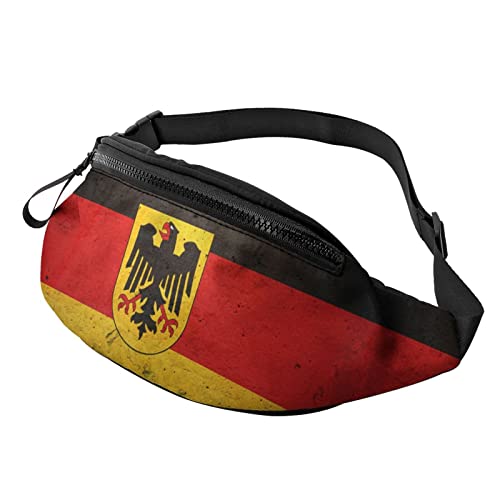 Gürteltasche für Damen und Herren, mit Flagge, verstellbarer Gürtel, Hüfttasche, Wandern, Hüfttasche für Reisen, Freizeit, Laufen, Wandern, Radfahren, Schwarz , Einheitsgröße, Hüfttaschen Gürteltasche für Damen und Herren, mit Flagge, verstellbarer Gürtel, Hüfttasche, Wandern, Hüfttasche für Reisen, Freizeit, Laufen, Wandern, Radfahren, Schwarz , Einheitsgröße, Hüfttaschen von KKKKKOUU