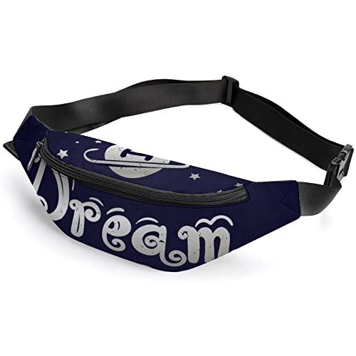 Handgezeichnete, bunte Wal-Gürteltasche, für Erwachsene und Kinder, Sport-Hüfttasche für Männer und Frauen, I Have Dream is You, Einheitsgröße, Hüfttaschen von KKKKKOUU