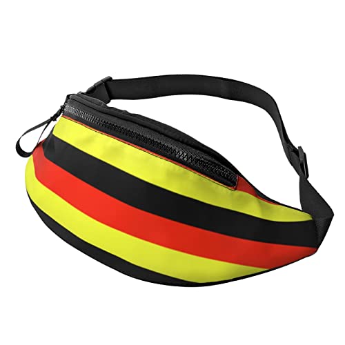 Wander-Fanny Packan Flagany Crossbody Hüfttasche, leichte Gürteltasche, Schwarz , Einheitsgröße, Hüfttaschen von KKKKKOUU