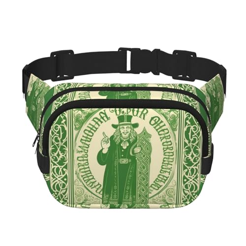 Irish Blessing St. Patrick's Day Bauchtasche, kleine modische Umhängetasche, leichte Schultertasche, Brusttasche, Bauchtasche für Damen und Herren, Laufen, Workout, Wandern, Reisen Irish Blessing St. Patrick's Day Bauchtasche, kleine modische Umhängetasche, leichte Schultertasche, Brusttasche, Bauchtasche für Damen und Herren, Laufen, Workout, Wandern, Reisen von KKLWEGU
