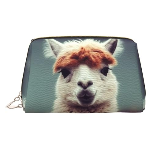 KKLWEGU Make-up-Tasche aus Alpaka-Leder, wasserdicht, Kosmetiktasche, Organizer, kleine Make-up-Tasche, mit Reißverschluss, tragbare Reise-Kulturbeutel für Damen und Mädchen, gold, Einheitsgröße KKLWEGU Make-up-Tasche aus Alpaka-Leder, wasserdicht, Kosmetiktasche, Organizer, kleine Make-up-Tasche, mit Reißverschluss, tragbare Reise-Kulturbeutel für Damen und Mädchen, gold, Einheitsgröße von KKLWEGU