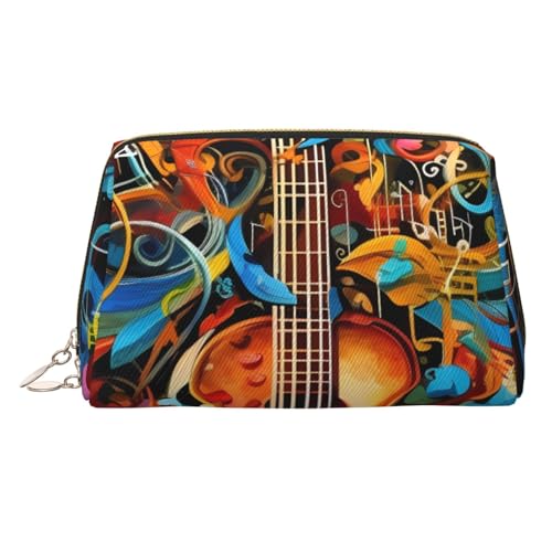 KKLWEGU Make-up-Tasche aus Leder, wasserdicht, kleine Make-up-Tasche, Reißverschluss, tragbar, Reise-Kulturbeutel für Damen und Mädchen, gold, Einheitsgröße KKLWEGU Make-up-Tasche aus Leder, wasserdicht, kleine Make-up-Tasche, Reißverschluss, tragbar, Reise-Kulturbeutel für Damen und Mädchen, gold, Einheitsgröße von KKLWEGU