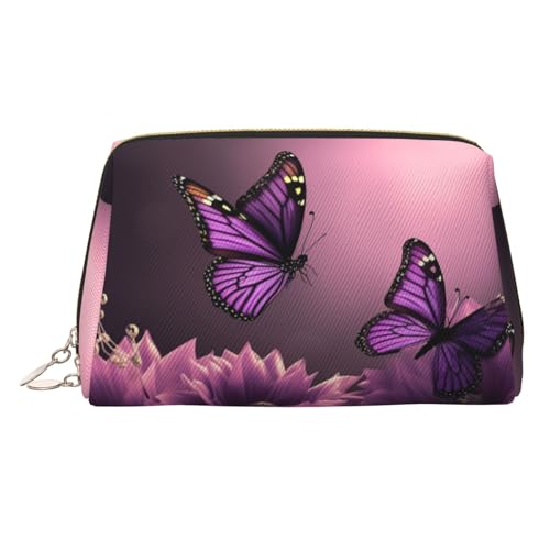 KKLWEGU Make-up-Tasche aus Leder mit 3D-Blumen, wasserdicht, Kosmetiktasche, Organizer, kleine Make-up-Tasche, mit Reißverschluss, tragbare Reise-Kulturbeutel für Damen und Mädchen, gold KKLWEGU Make-up-Tasche aus Leder mit 3D-Blumen, wasserdicht, Kosmetiktasche, Organizer, kleine Make-up-Tasche, mit Reißverschluss, tragbare Reise-Kulturbeutel für Damen und Mädchen, gold von KKLWEGU