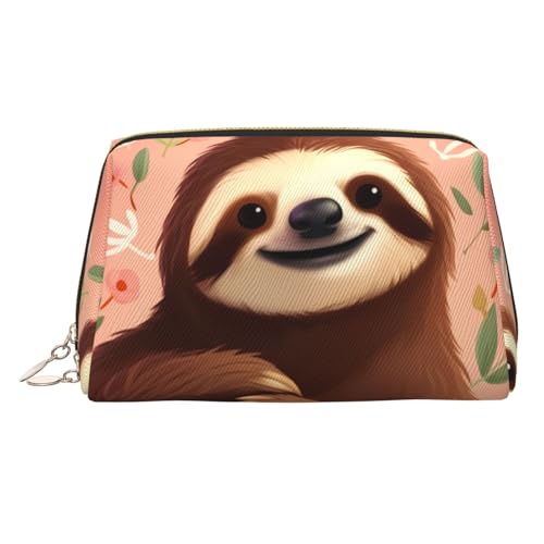 KKLWEGU You Are Awesome Make-up-Tasche aus Leder, wasserdicht, Kosmetiktasche, Organizer, kleine Make-up-Tasche, mit Reißverschluss, tragbare Reise-Kulturbeutel für Damen und Mädchen, gold KKLWEGU You Are Awesome Make-up-Tasche aus Leder, wasserdicht, Kosmetiktasche, Organizer, kleine Make-up-Tasche, mit Reißverschluss, tragbare Reise-Kulturbeutel für Damen und Mädchen, gold von KKLWEGU