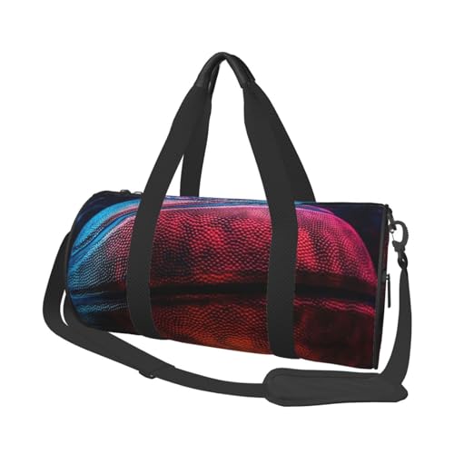 Reisetasche mit Schuhfach, leicht, Wochenendtasche, Basketball, Sport, Yoga, Fitnessstudio, Sporttasche für Damen und Herren von KKLWEGU
