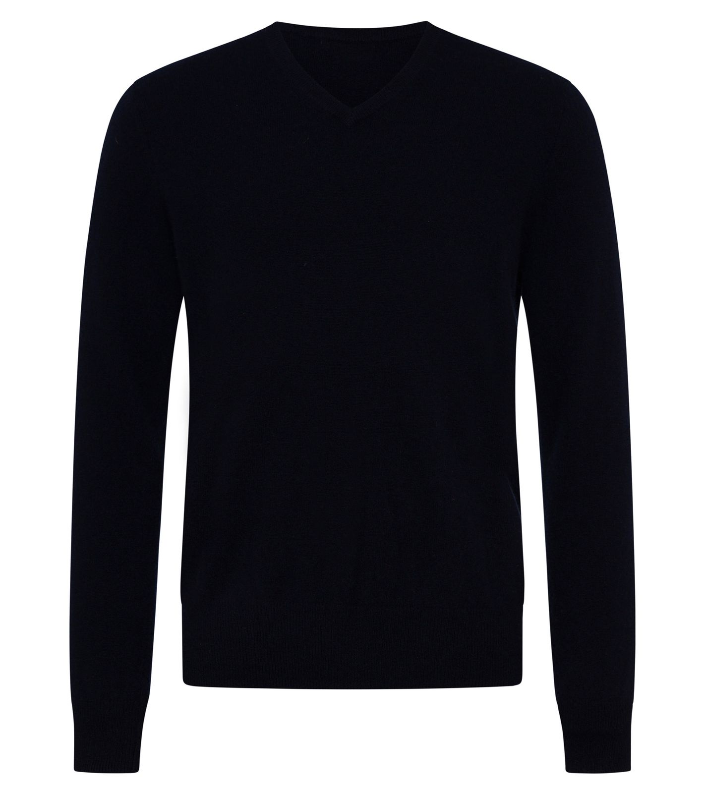 KKS STUDIOS Herren V-Neck Pullover aus 100% Kaschmir Sweater KK2350 26034 Navy von KKS STUDIOS Cashmere