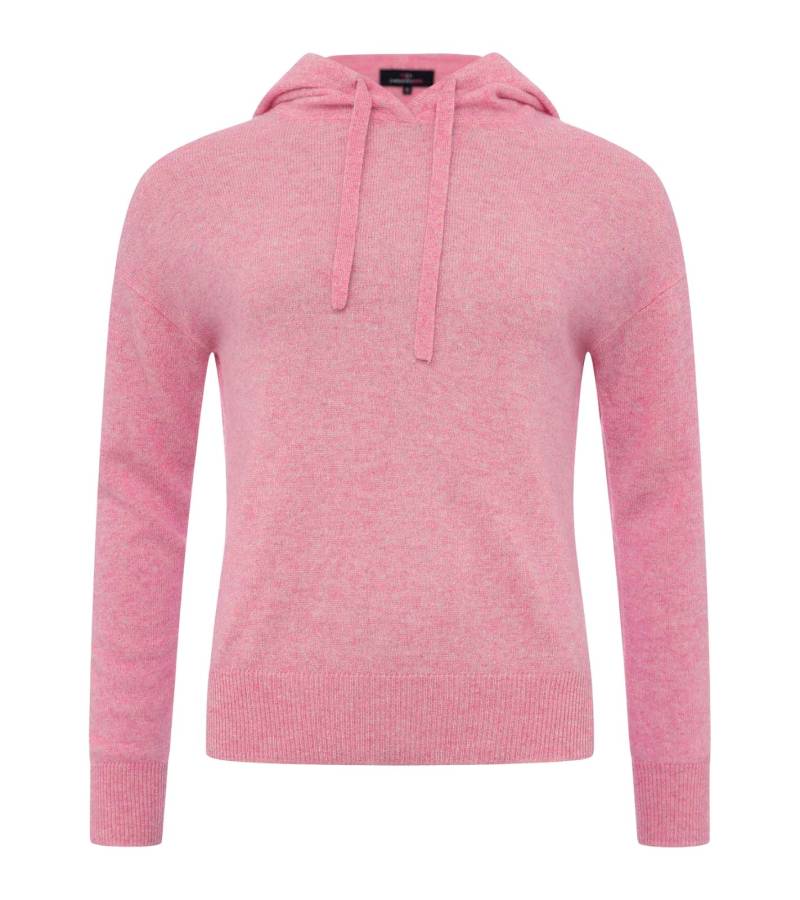 KKS STUDIOS Kurz Hoody Damen Kapuzen-Pullover aus 100% Kaschmir Sweater 7079 Melange Pink von KKS STUDIOS Cashmere