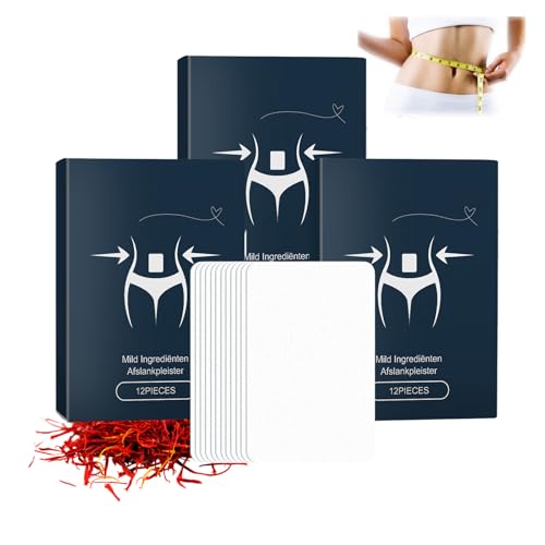 Trim Patch – Trimpatch Schlankheitspflaster, Schlankheitstabletten, die schnell wirken, die Durchblutung verbessern und so die Silhouette unterstützen, ganz einfach zu einem perfekten Körper (3PCS) von KKSCR