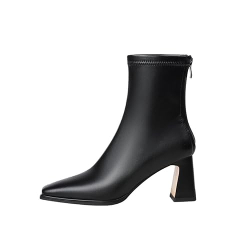 KKdhsfy 9CM/3.5IN Damen Elegante Stiefeletten Spitze Zehe Kitten Heel Stiefeletten mit Reißverschluss Stilvoll Bequem Schwarz,Schwarz,37 EU KKdhsfy 9CM/3.5IN Damen Elegante Stiefeletten Spitze Zehe Kitten Heel Stiefeletten mit Reißverschluss Stilvoll Bequem Schwarz,Schwarz,37 EU von KKdhsfy