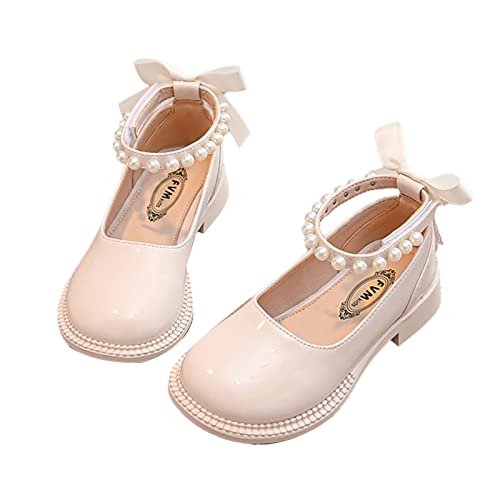 Prinzessinnen Schuhe Prinzessin Schuhe rutschfeste Tanzschuhe Kleid Schuhe Schulschuhe Performance Hochzeitsschuhe Kinder Schuhe Loafers von KKvoPiQ