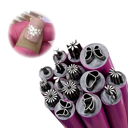 Nail Art Stamp Pens, Nail Art Stamp Pen Set, Flower Nail Stamp Pen, Nail Art Stamping Tool with Different Patterns, Nail Stamper Kit, Nail Art Dotting Tools for Women Nail Art Stamp Pens, Nail Art Stamp Pen Set, Flower Nail Stamp Pen, Nail Art Stamping Tool with Different Patterns, Nail Stamper Kit, Nail Art Dotting Tools for Women von KKwercv