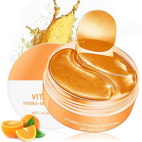 60 Stück Vitamin C & Kollagen Augenpads für Augenringe, Anti-Falten, Anti-Aging, Masken unter den Augen – Schwellungen und Tränensäcke Entfernung mit kühlendem Effekt für Frauen 60 Stück Vitamin C & Kollagen Augenpads für Augenringe, Anti-Falten, Anti-Aging, Masken unter den Augen – Schwellungen und Tränensäcke Entfernung mit kühlendem Effekt für Frauen von KKwoter
