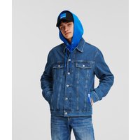 KL Jeans, Denimjacke Mit Regulärer Passform, Mann, GEWASCHEN MITTELBLAU, Größe: XL von KL Jeans