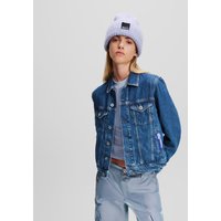 KL Jeans, Jeansjacke Mit Regulärer Passform, Frau, GEWASCHEN MITTELBLAU, Größe: XM KL Jeans, Jeansjacke Mit Regulärer Passform, Frau, GEWASCHEN MITTELBLAU, Größe: XM von KL Jeans