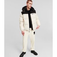 KL Jeans, Pufferjacke Mit Block-optik, Mann, SCHWARZ/WHITECAP GRAY, Größe: L von KL Jeans