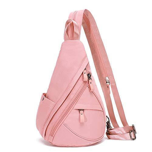 KL928 Nylon Sling Bag Rucksack Damen und Herren – Schulterrucksack Umhängetasche Crossbag Verstellbarem Schultergurt Perfekt für Outdoorsport, Wandern, Radfahren, Bergsteigen, Reisen von KL928