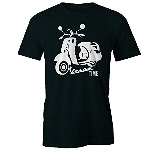 Vespa T Shirt Mod Scooter Rockers Vespa Moped SCA Casual Black XXL von KLA