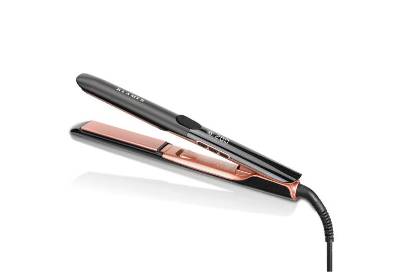 KLAMER Glätteisen 2 in 1,Haarglätter mit Ionen Technologie: weniger Frizz & statische A…, Schnelle Erhitzung, Keramikbeschichtung, Ionen-Technologie, Drehkabel KLAMER Glätteisen 2 in 1,Haarglätter mit Ionen Technologie: weniger Frizz & statische A…, Schnelle Erhitzung, Keramikbeschichtung, Ionen-Technologie, Drehkabel von KLAMER