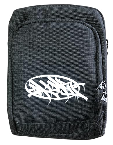ACAB Pusherbag Brusttasche Unisex Hip-Hop Graffiti Streetwear (ACAB blk/wht) von KLAMOTTEN STORE