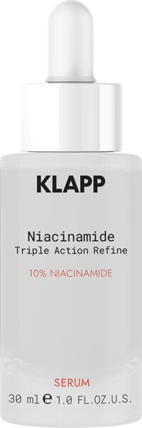 KLAPP Niacinamide Triple Action Refine 10% Serum 30 ml KLAPP Niacinamide Triple Action Refine 10% Serum 30 ml von KLAPP Skin Care Science