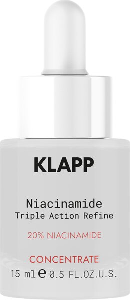 KLAPP Niacinamide Triple Action Refine 20% Concentrate 15 ml KLAPP Niacinamide Triple Action Refine 20% Concentrate 15 ml von KLAPP Skin Care Science