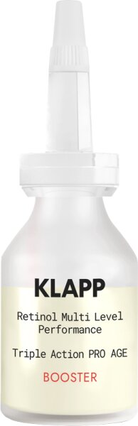 KLAPP Resist Aging Retinol Triple Action PRO AGE Booster 15 ml KLAPP Resist Aging Retinol Triple Action PRO AGE Booster 15 ml von KLAPP Skin Care Science