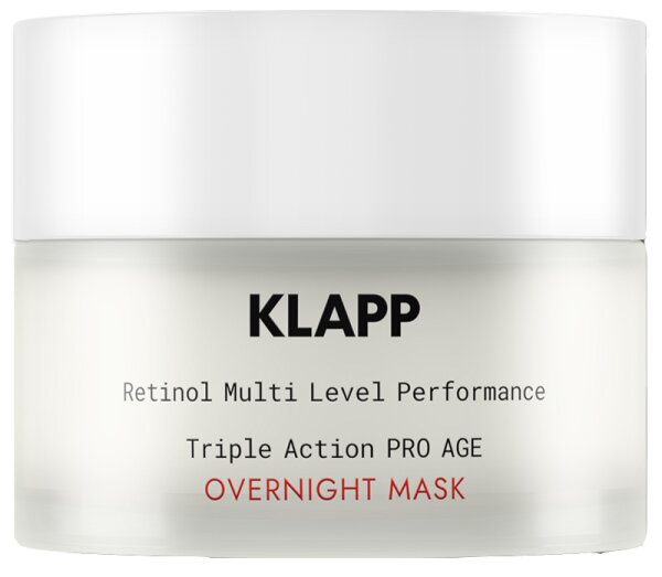 KLAPP Resist Aging Retinol Triple Action Pro Age Overnight Mask 50 ml KLAPP Resist Aging Retinol Triple Action Pro Age Overnight Mask 50 ml von KLAPP Skin Care Science