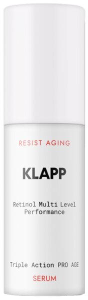 KLAPP Resist Aging Retinol Triple Action Pro Age Serum 30 ml KLAPP Resist Aging Retinol Triple Action Pro Age Serum 30 ml von KLAPP Skin Care Science