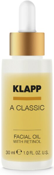 Klapp A Classic Facial Oil with Retinol 30 ml Klapp A Classic Facial Oil with Retinol 30 ml von KLAPP Skin Care Science