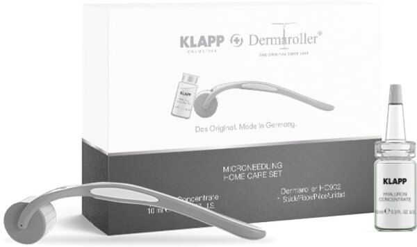 Klapp Dermaroller Microneedling Home Care Set Klapp Dermaroller Microneedling Home Care Set von KLAPP Skin Care Science
