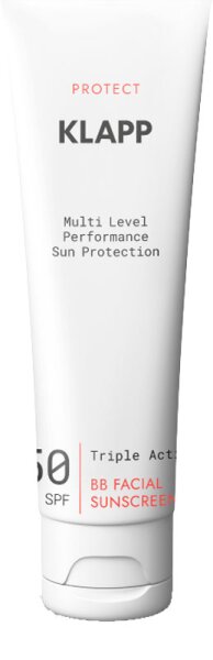 Klapp Facial Sunscreen BB 50 SPF 50 ml Klapp Facial Sunscreen BB 50 SPF 50 ml von KLAPP Skin Care Science