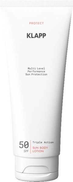 Klapp Sun Body Lotion 50 SPF 200ml Klapp Sun Body Lotion 50 SPF 200ml von KLAPP Skin Care Science