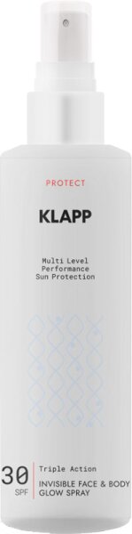 Klapp Triple Action Invisible Face & Body Spray SPF 30 200 ml Klapp Triple Action Invisible Face & Body Spray SPF 30 200 ml von KLAPP Skin Care Science