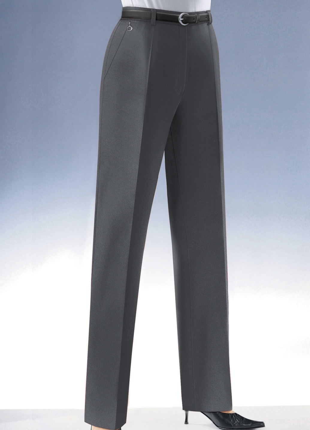 Klassische Hose, Dunkelgrau, Größe 26 Klassische Hose, Dunkelgrau, Größe 26 von KLAUS MODELLE