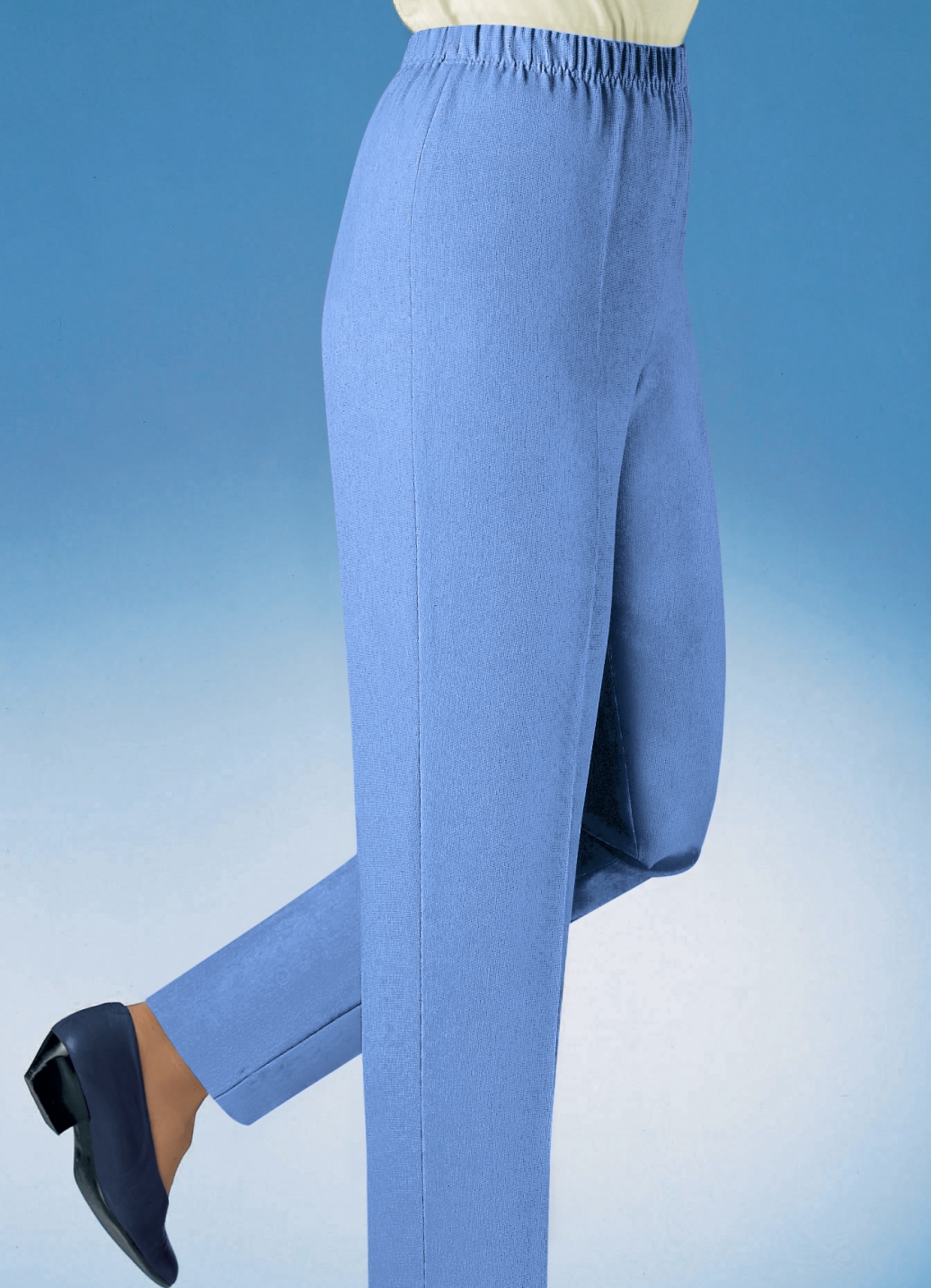 Hose in Schlupfform in 29 Farben, Bleu, Größe 26 Hose in Schlupfform in 29 Farben, Bleu, Größe 26 von KLAUS MODELLE