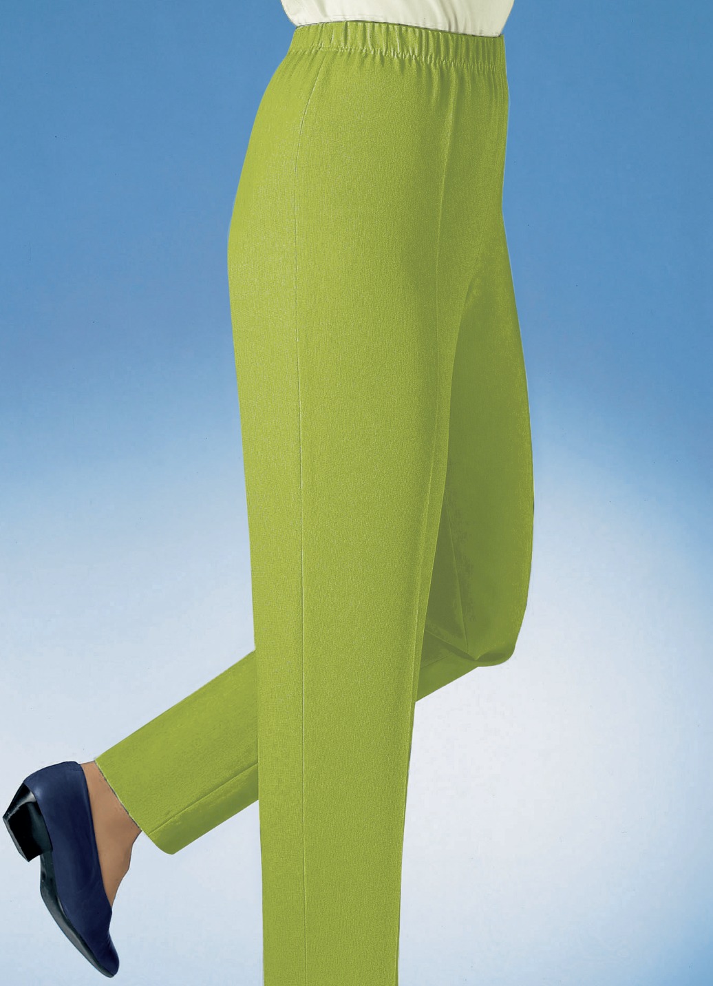 Hose in Schlupfform in 29 Farben, Kiwi, Größe 40 Hose in Schlupfform in 29 Farben, Kiwi, Größe 40 von KLAUS MODELLE