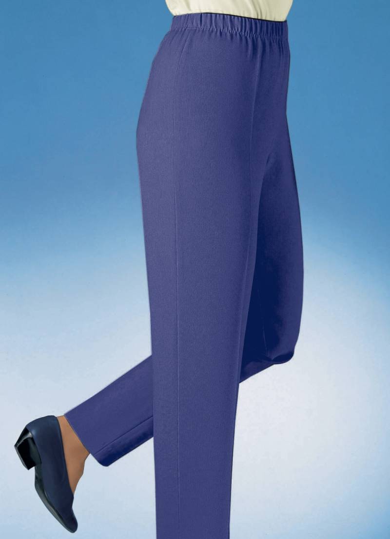 Hose in Schlupfform in 29 Farben, Viola, Größe 20 von KLAUS MODELLE