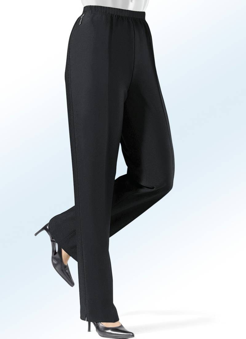 Hose in bequemer Schlupfform  in 8 Farben, Schwarz, Größe 58 von KLAUS MODELLE