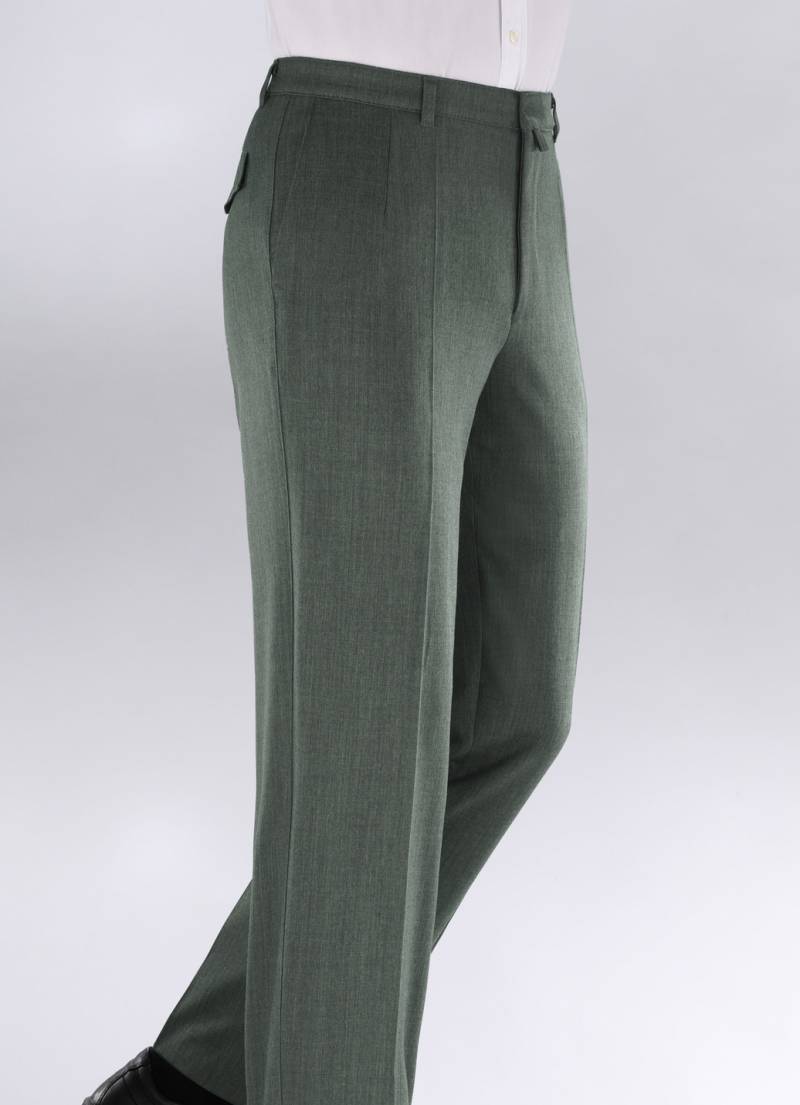 "Klaus Modelle"-Hose in 4 Farben, Oliv Meliert, Größe 24 von KLAUS MODELLE