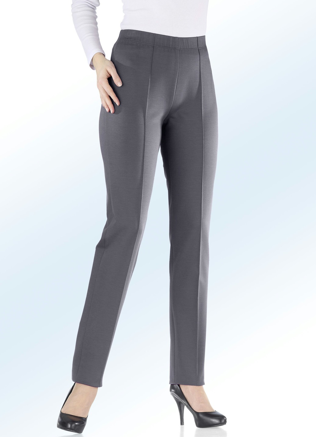 Jerseyhose in 9 Farben, Anthrazit, Größe 235 von KLAUS MODELLE