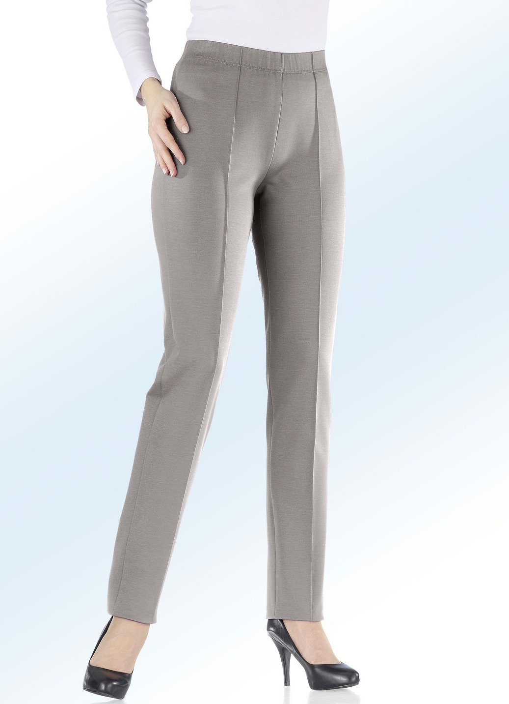 Jerseyhose in 9 Farben, Taupe, Größe 235 Jerseyhose in 9 Farben, Taupe, Größe 235 von KLAUS MODELLE