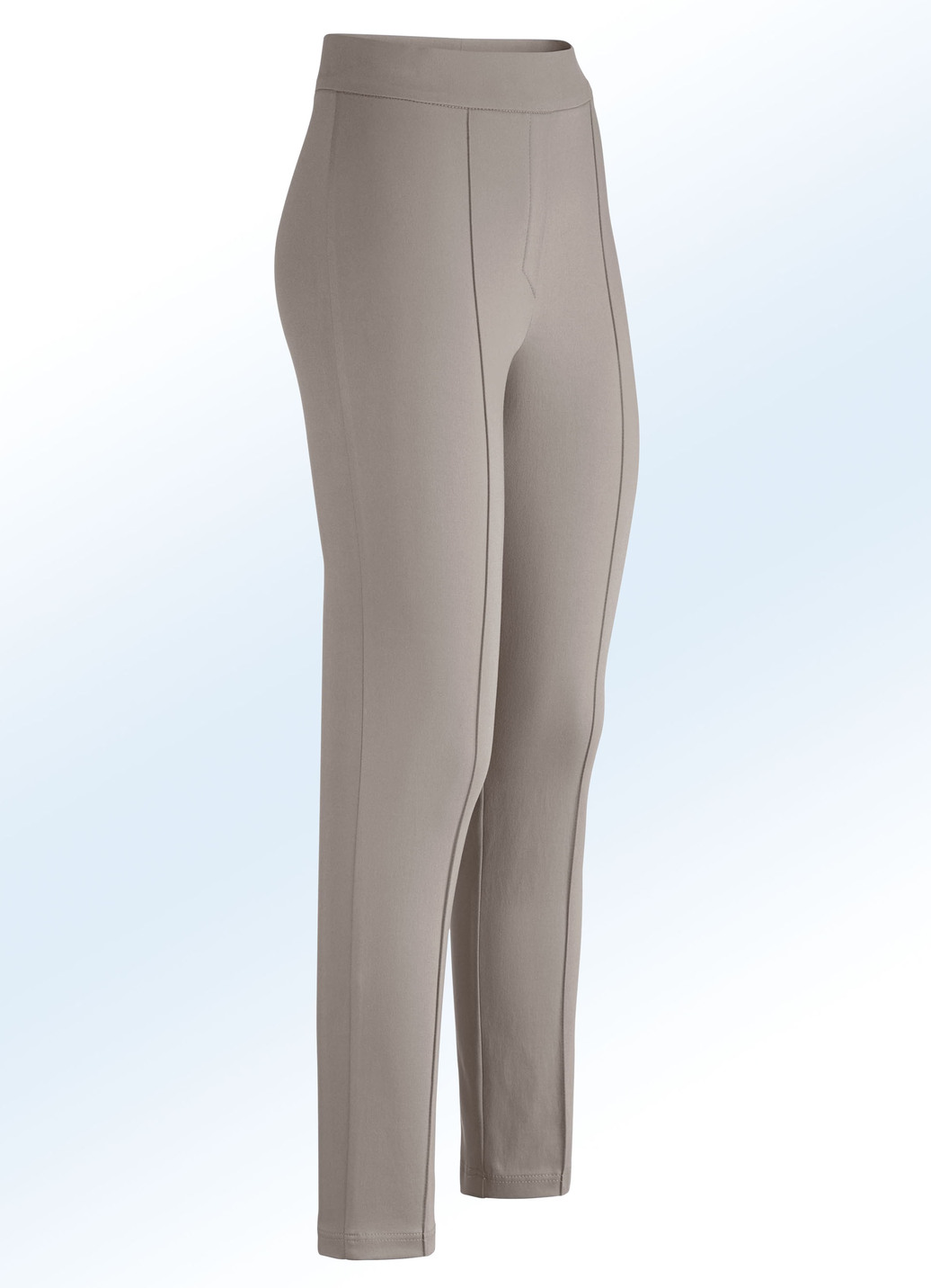 Soft-Stretch-Hose, Taupe, Größe 34 von KLAUS MODELLE