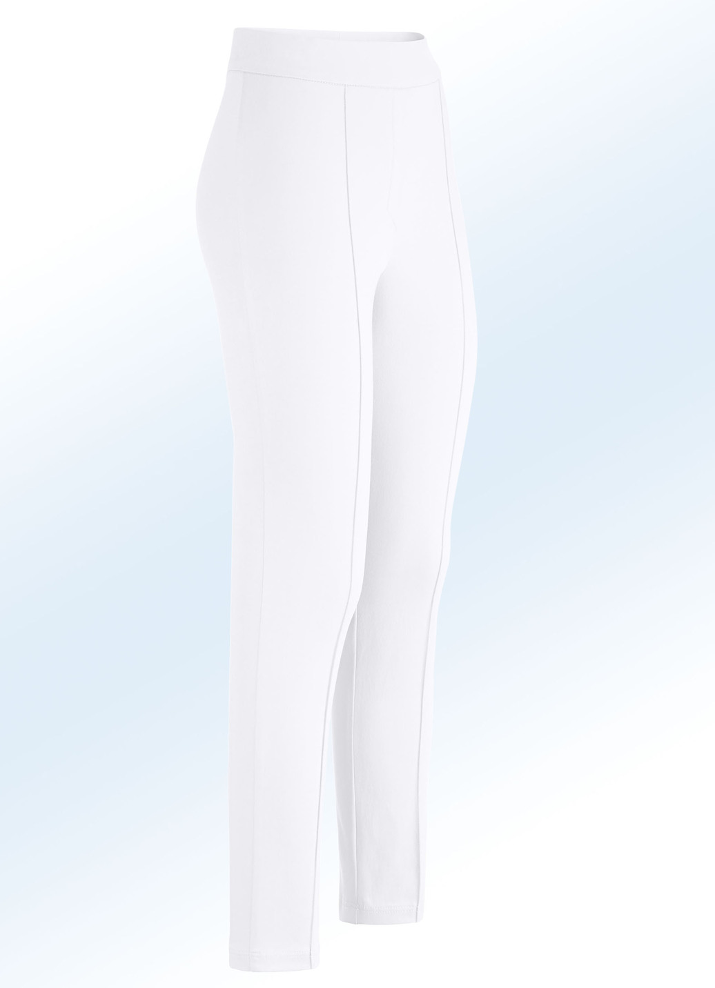 Soft-Stretch-Hose, Weiss, Größe 40 von KLAUS MODELLE